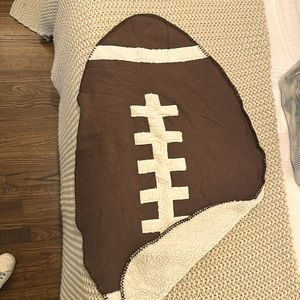 Mud Pie Football Blanket
